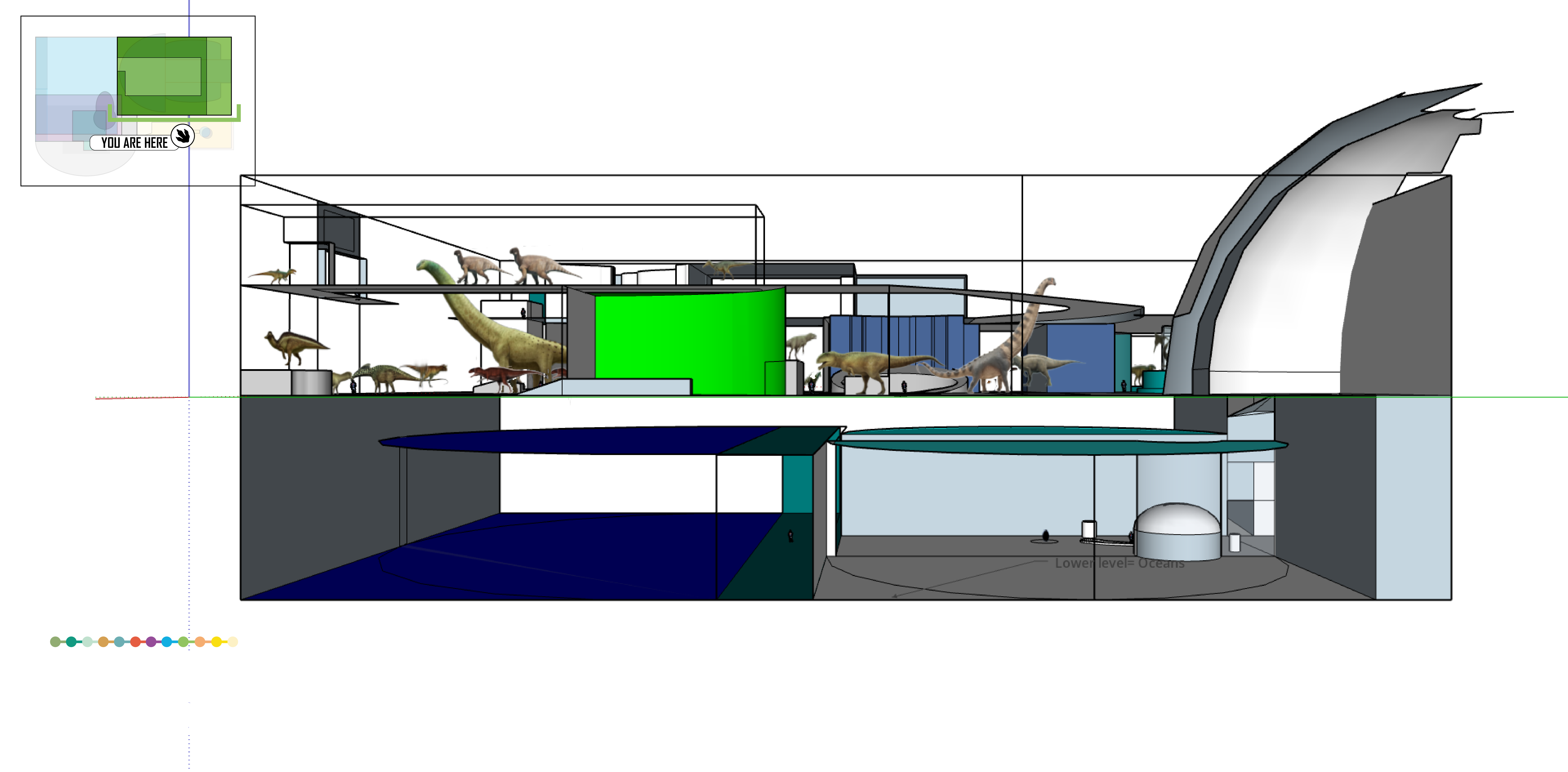 Cretaceous atrium left